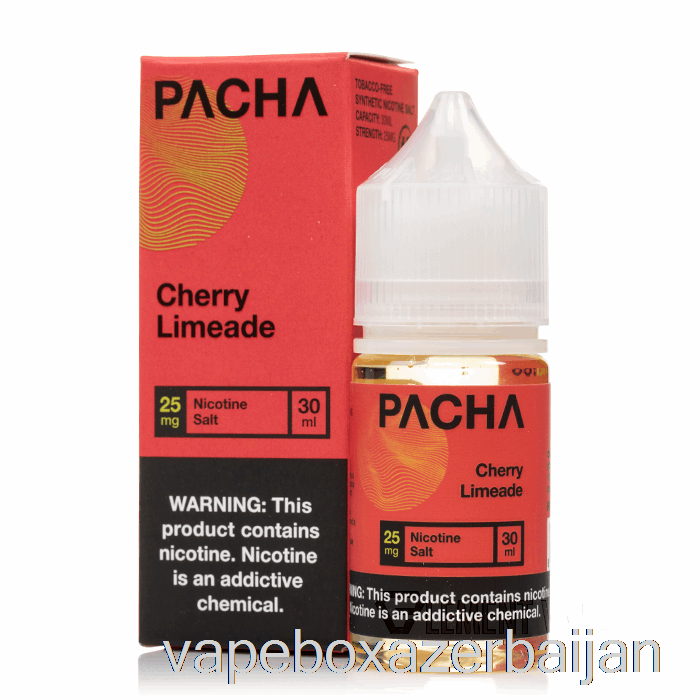 E-Juice Vape Cherry Limeade - Pacha Salts - 30mL 50mg